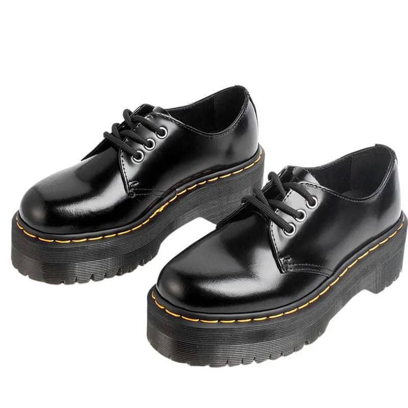 Skippin' School Platform Boots — view 1 Skippin' School Platform Boots — view 1