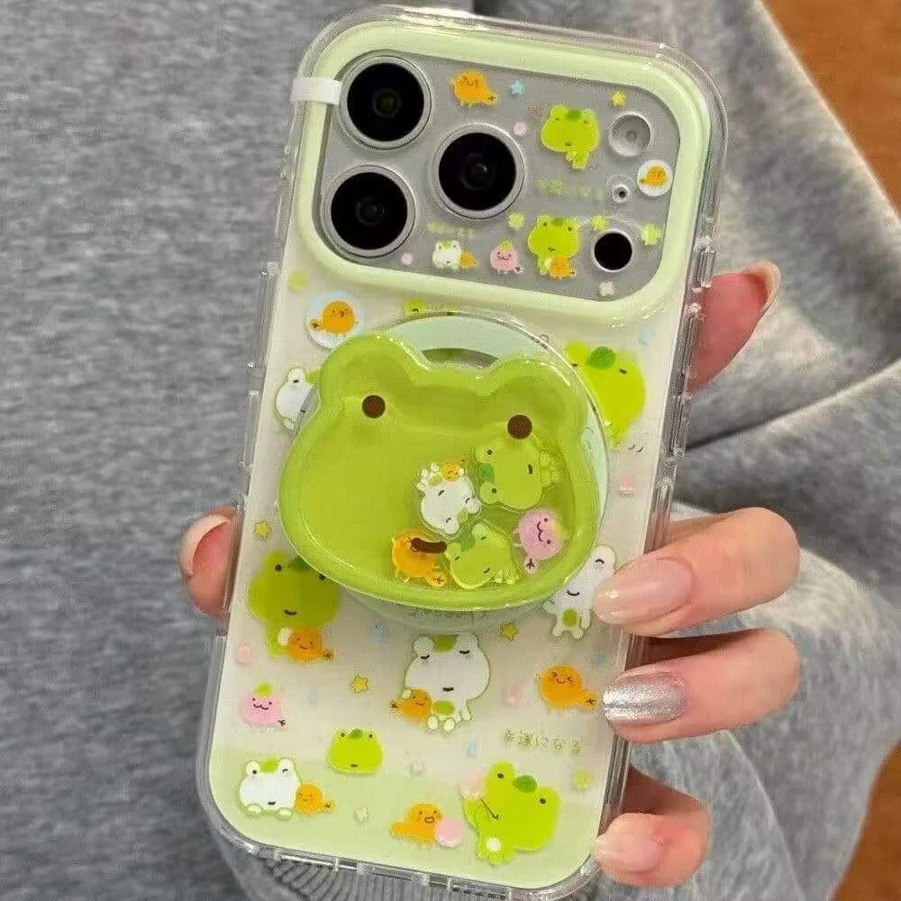 Frog Magnetic Phone Grip — view 2 Frog Magnetic Phone Grip — view 2