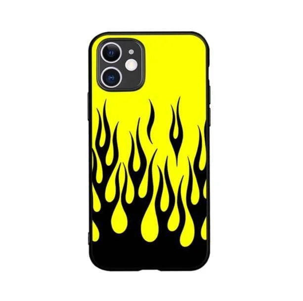Fire Flames IPhone Case — view 3 Fire Flames IPhone Case — view 3