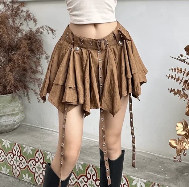 Goblincore Mini Skirt — view 2 Goblincore Mini Skirt — view 2