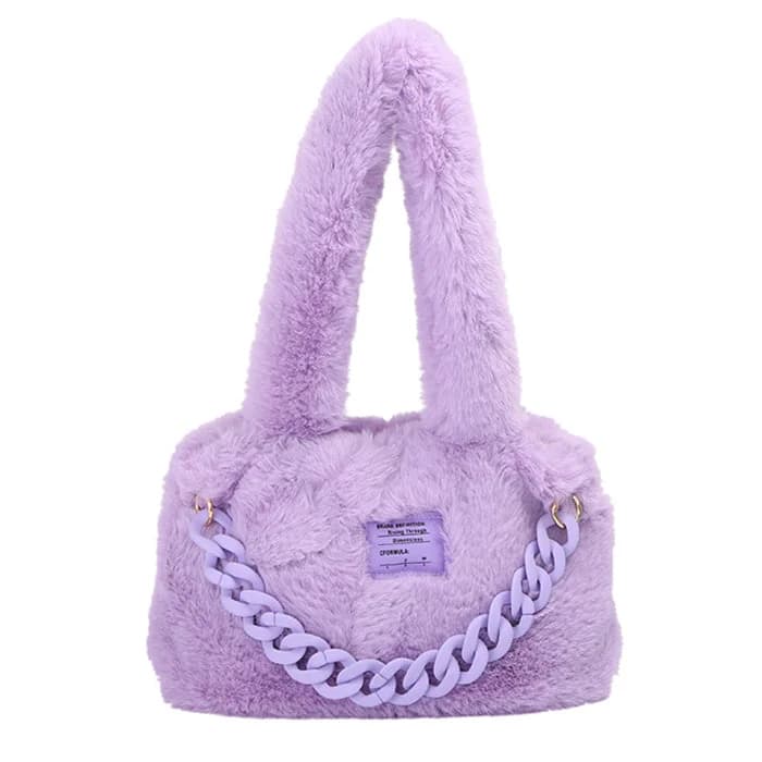 Fluffy Chain Shoulder Bag — view 1 Fluffy Chain Shoulder Bag — view 1