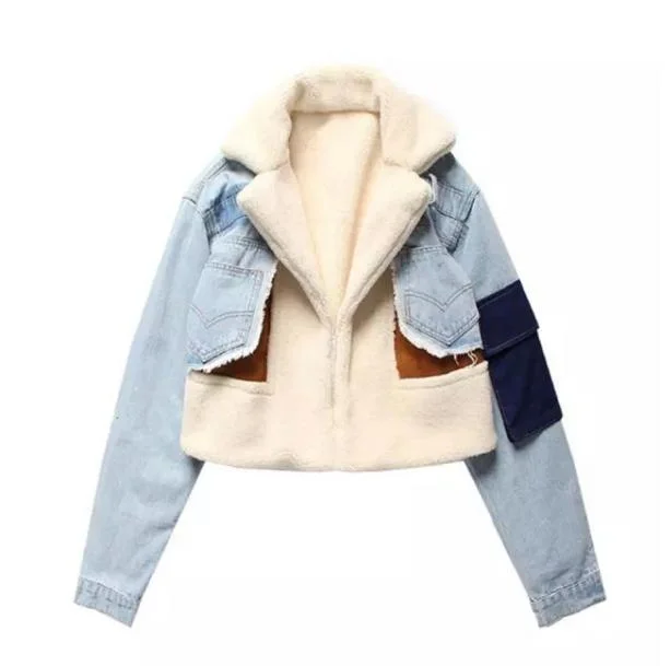 Vintage Cut Denim Jacket — view 1 Vintage Cut Denim Jacket — view 1