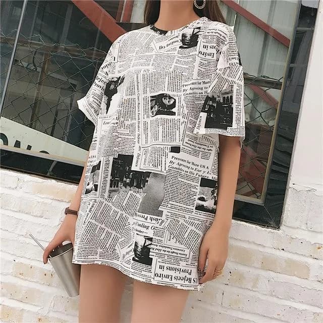 Newspaper T-Shirt — view 2 Newspaper T-Shirt — view 2