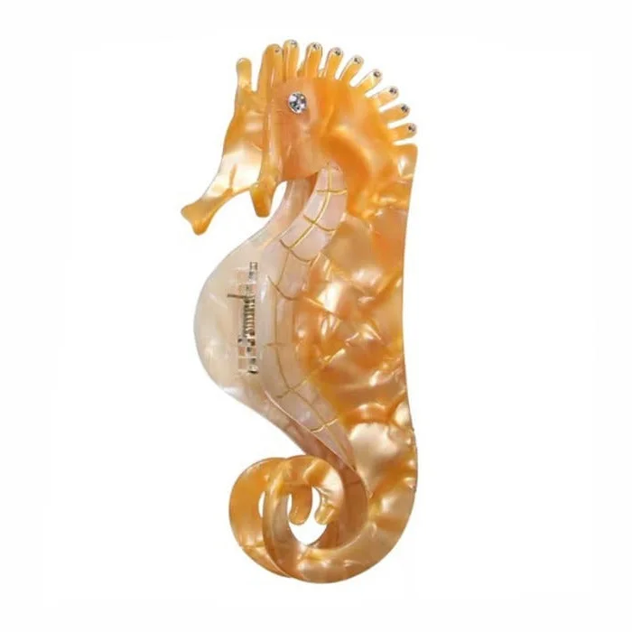 Sea Horse Hair Claw Clip — view 1 Sea Horse Hair Claw Clip — view 1