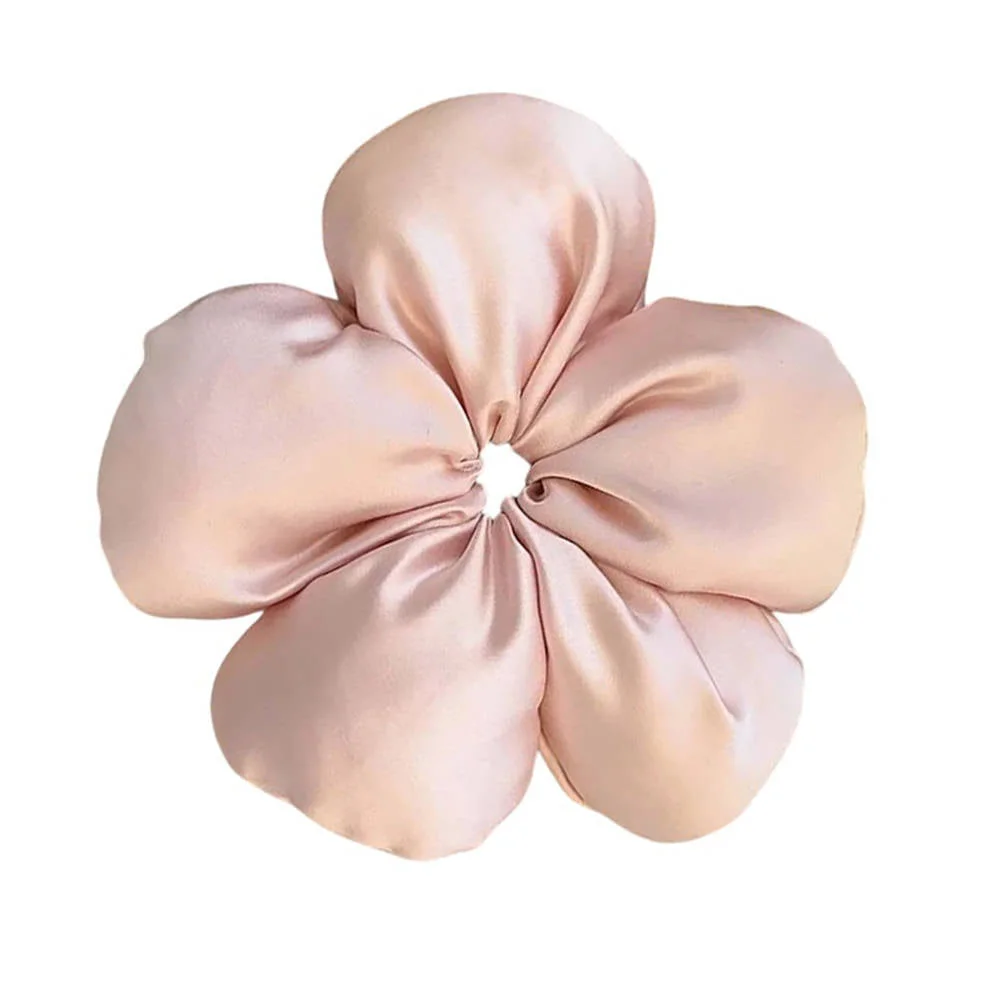 Korean Style Flower Shape Scrunchie — view 1 Korean Style Flower Shape Scrunchie — view 1