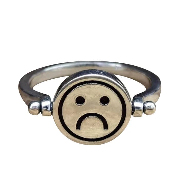 2 Moods Anxiety Reversible Ring — view 2 2 Moods Anxiety Reversible Ring — view 2