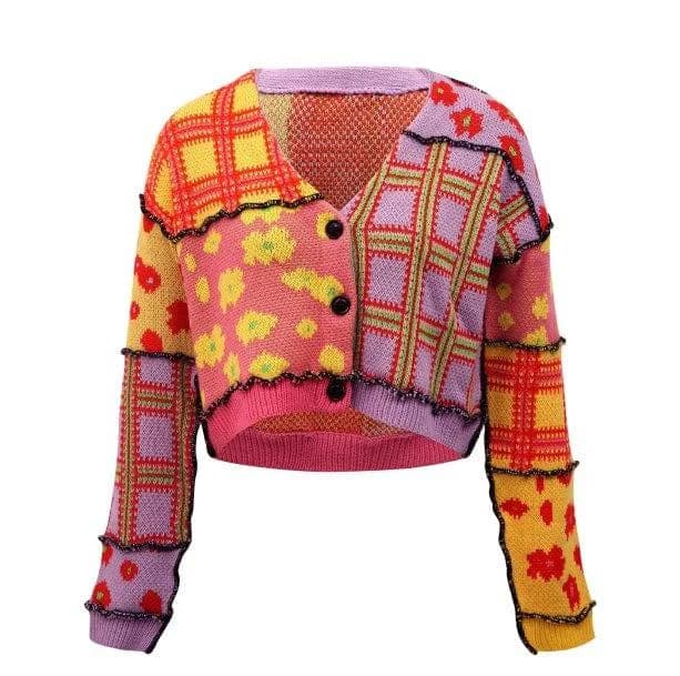Indie Aesthetic Cardigan — view 1 Indie Aesthetic Cardigan — view 1