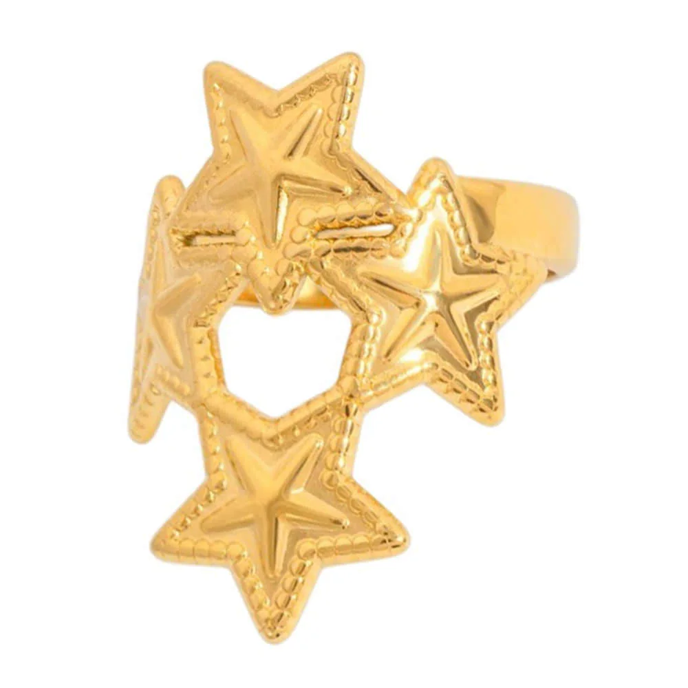 Y2K Stars Ring — view 2 Y2K Stars Ring — view 2