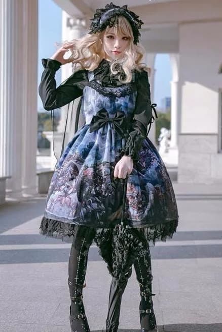 Gothic Medieval Dress — view 3 Gothic Medieval Dress — view 3