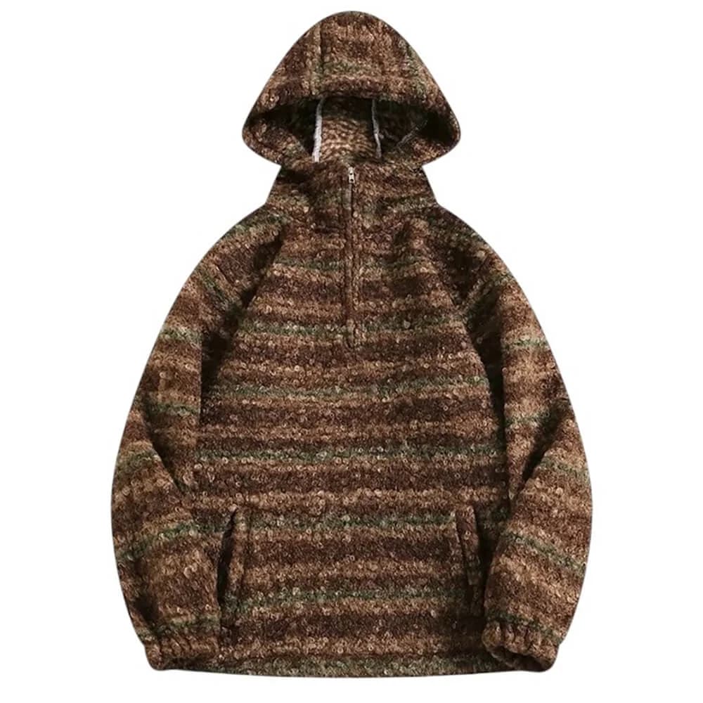 Grandma Aesthetic Fleece Pullover — view 2 Grandma Aesthetic Fleece Pullover — view 2