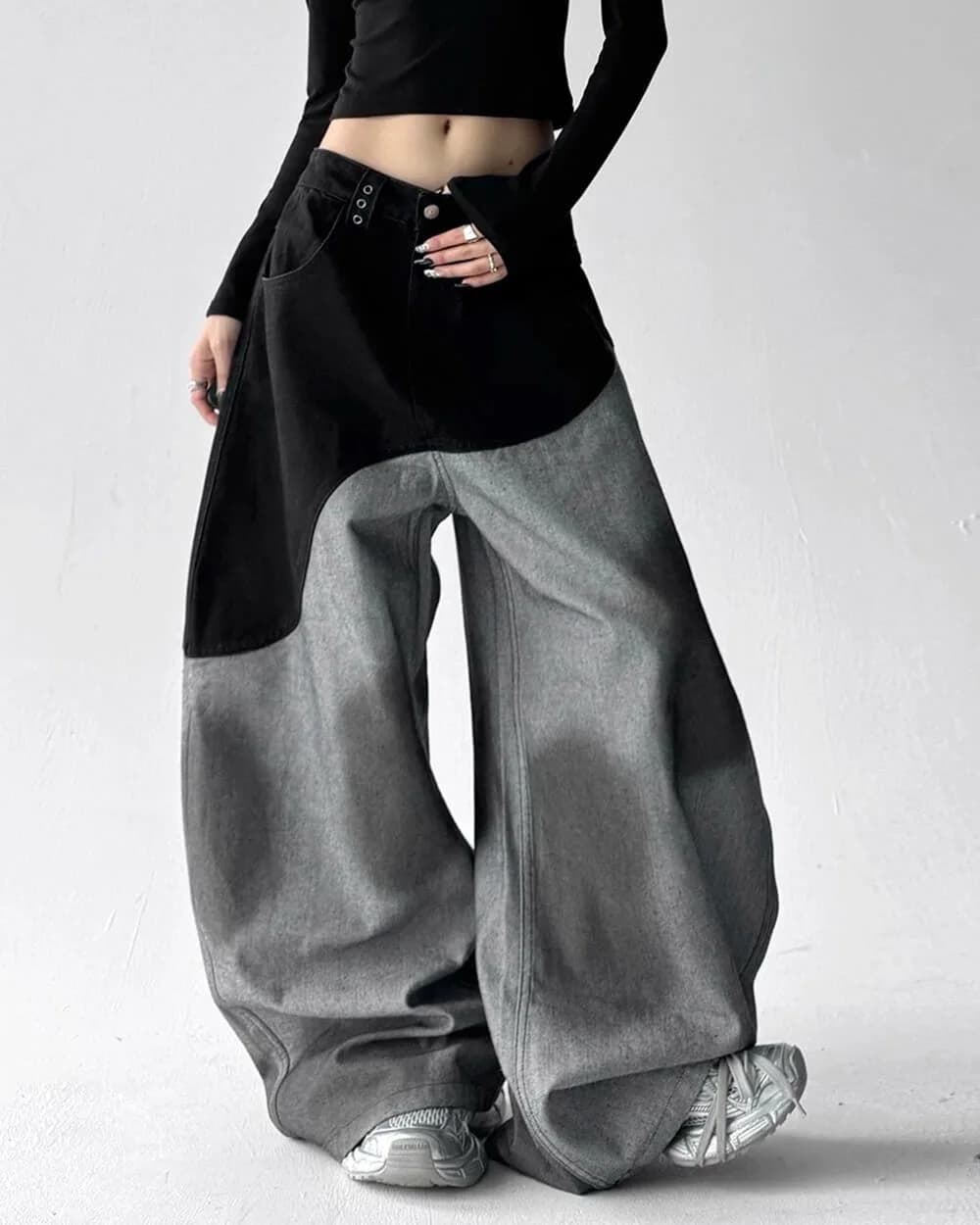 Distorted Mood Wide Leg Jeans — view 2 Distorted Mood Wide Leg Jeans — view 2
