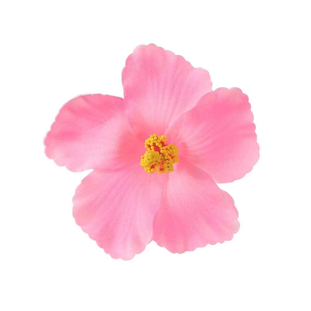 Hibiscus Tropical Hair Flower Clip — view 2 Hibiscus Tropical Hair Flower Clip — view 2
