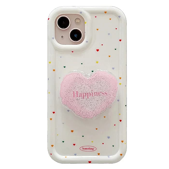 Happiness Heart iPhone Case — view 1 Happiness Heart iPhone Case — view 1