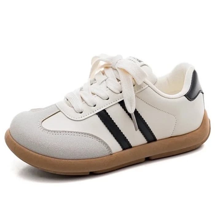 Vacay Mode Striped Sneakers — view 2 Vacay Mode Striped Sneakers — view 2
