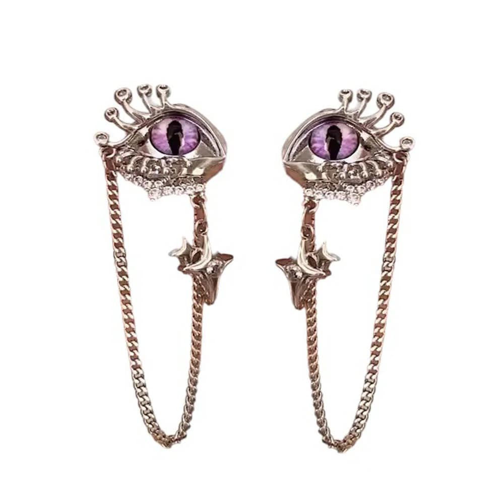 Grunge Aesthetic Eyes Earrings — view 1 Grunge Aesthetic Eyes Earrings — view 1