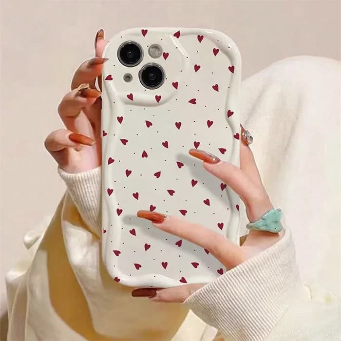 Little Hearts iPhone Case — view 2 Little Hearts iPhone Case — view 2