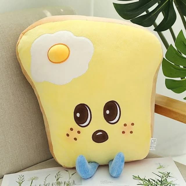 Egg Toast Plush — view 1 Egg Toast Plush — view 1