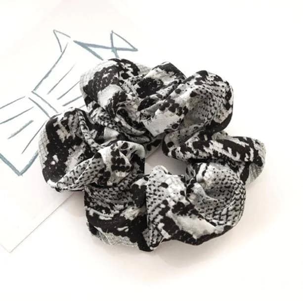 Snake Skin Scrunchie — view 2 Snake Skin Scrunchie — view 2