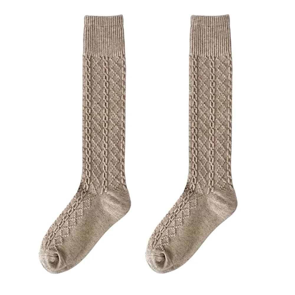 Grandma Aesthetic Knee High Socks — view 2 Grandma Aesthetic Knee High Socks — view 2