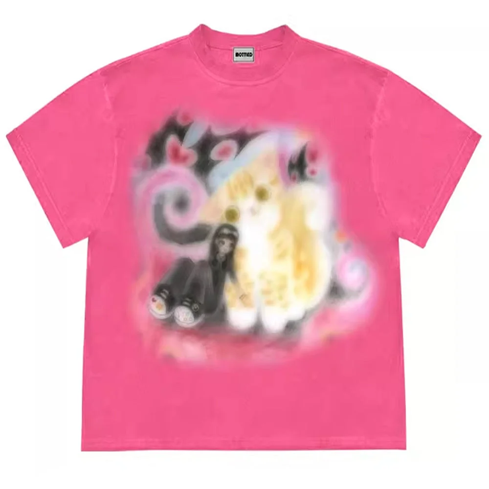 Graffiti Dreams Cat T-Shirt — view 2 Graffiti Dreams Cat T-Shirt — view 2