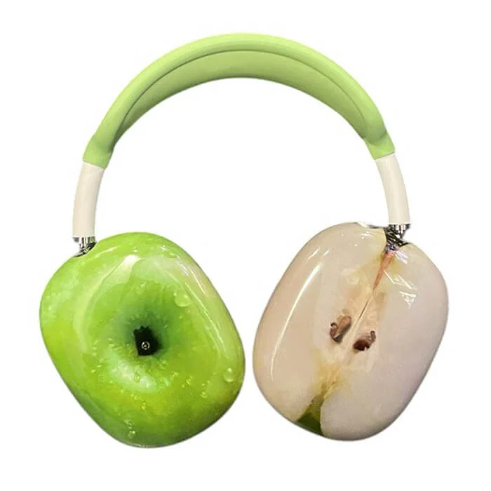 Green Apple AirPods Max Case — view 1 Green Apple AirPods Max Case — view 1