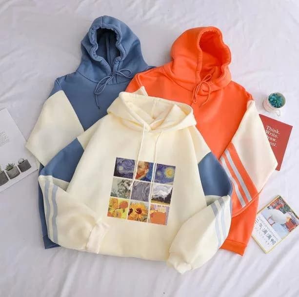 Artsy Van Gogh Hoodie — view 1 Artsy Van Gogh Hoodie — view 1