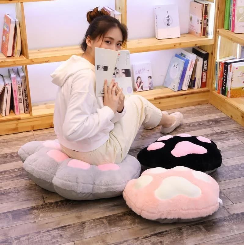 Kawaii Cat Paw Pillow Plush — view 3 Kawaii Cat Paw Pillow Plush — view 3