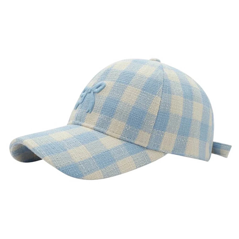 Coquette Picnic Gingham Cap — view 2 Coquette Picnic Gingham Cap — view 2
