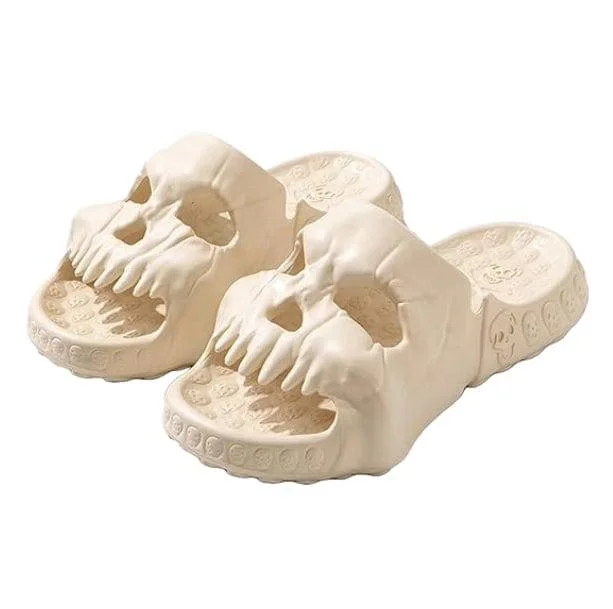 Skull Slippers — view 1 Skull Slippers — view 1