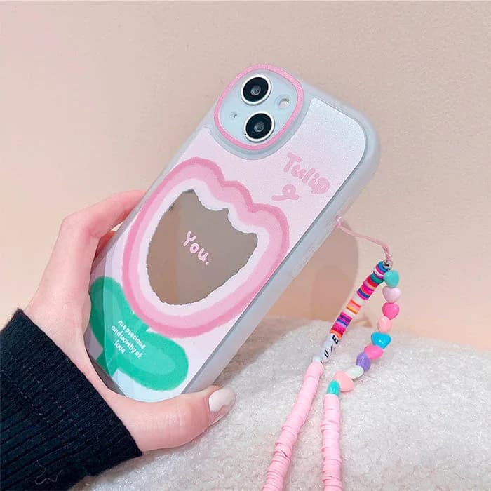 Tulip & You iPhone Case — view 2 Tulip & You iPhone Case — view 2