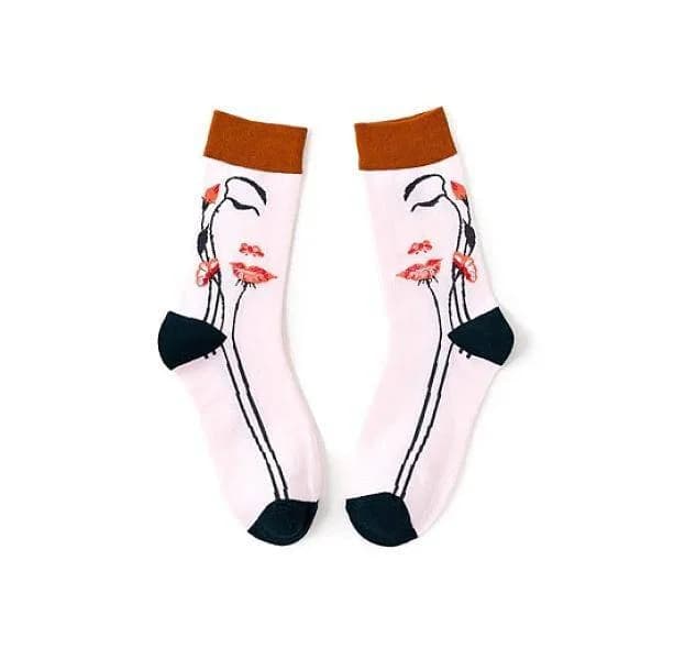 Flower Girl Socks — view 1 Flower Girl Socks — view 1