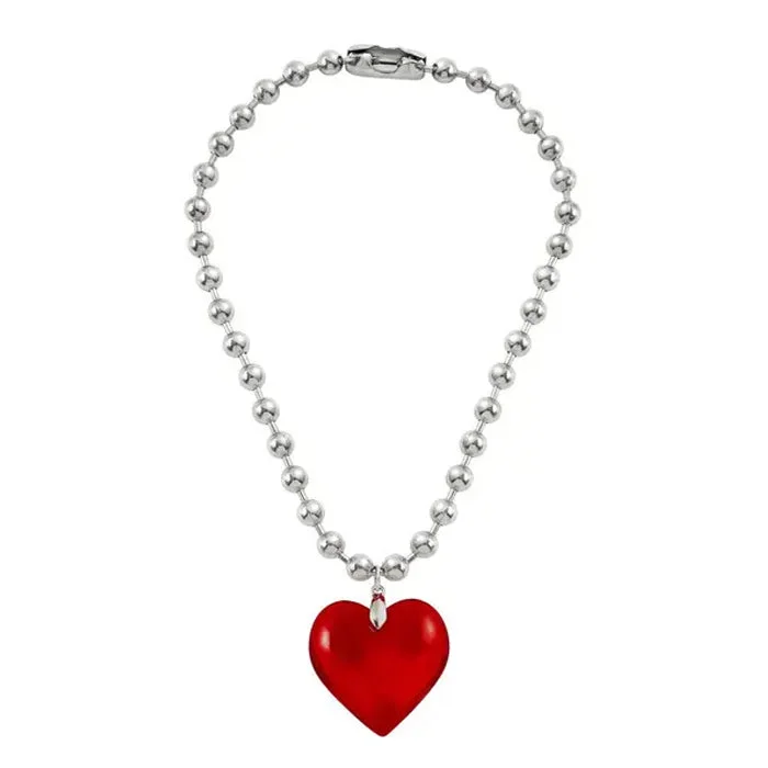 Big Heart Pendant Necklace — view 2 Big Heart Pendant Necklace — view 2