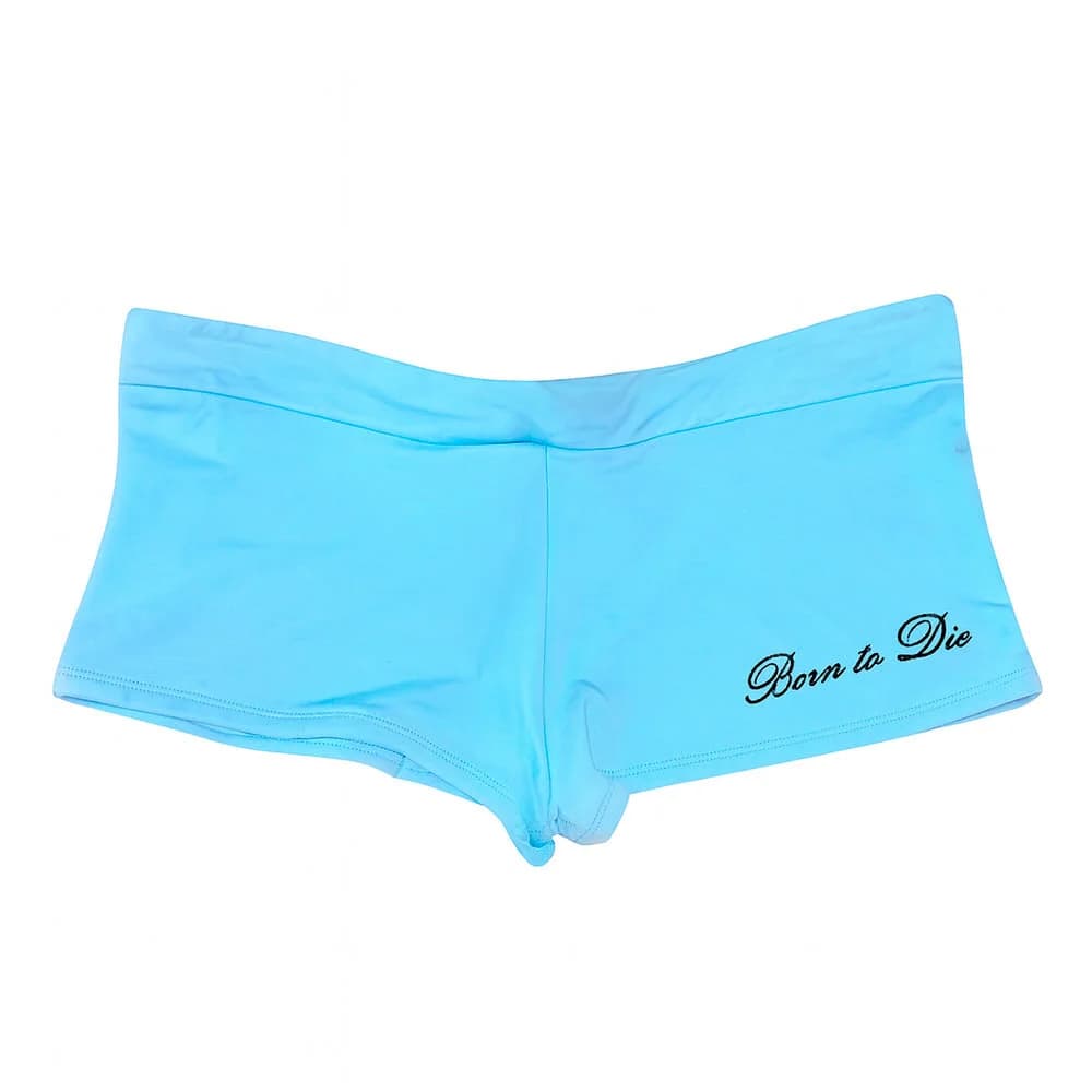 Born to Die Y2K Micro Shorts — view 2 Born to Die Y2K Micro Shorts — view 2