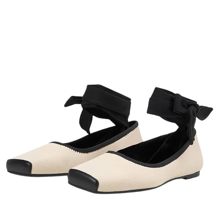 Ballet Class Cross-Strap Flats — view 2 Ballet Class Cross-Strap Flats — view 2