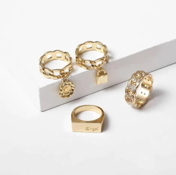 Angelic Girl Rings — view 2 Angelic Girl Rings — view 2