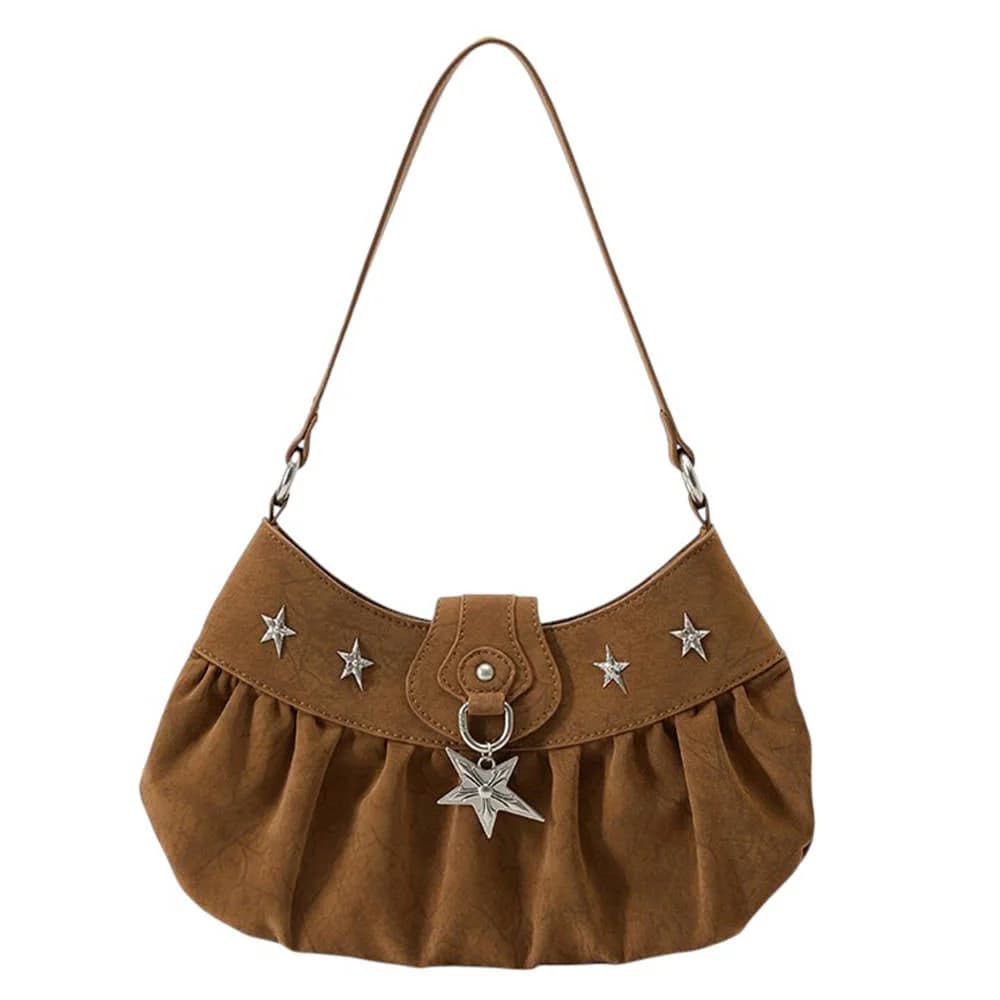 Star Charm Dumpling Shoulder Bag — view 2 Star Charm Dumpling Shoulder Bag — view 2
