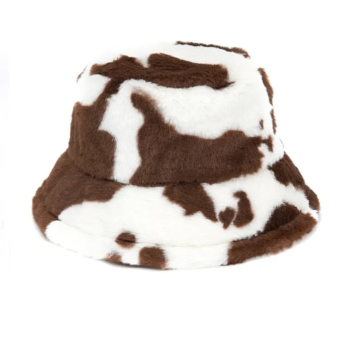 Cow Print Bucket Hat — view 2 Cow Print Bucket Hat — view 2