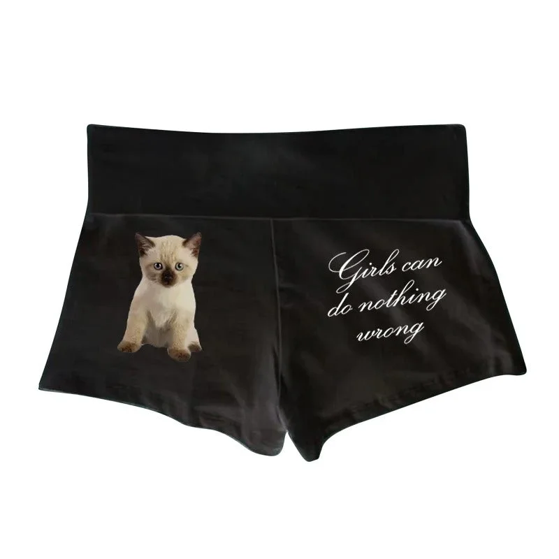 Girls Can Do Nothing Wrong Kitten Shorts — view 2 Girls Can Do Nothing Wrong Kitten Shorts — view 2