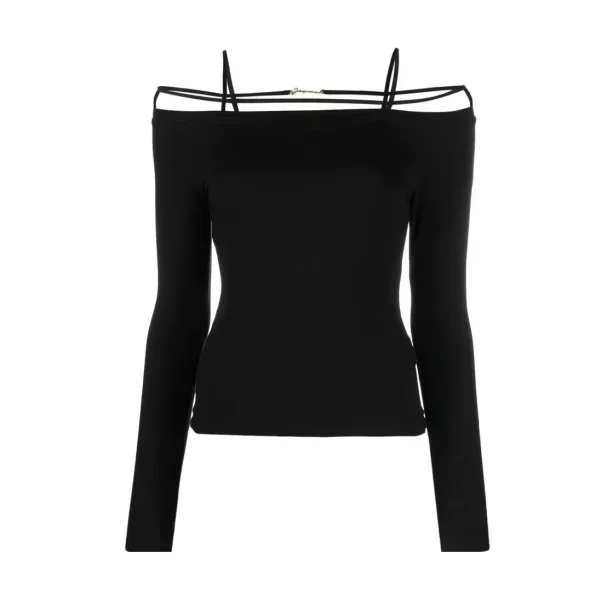 Off Shoulder Long Sleeve Top — view 1 Off Shoulder Long Sleeve Top — view 1