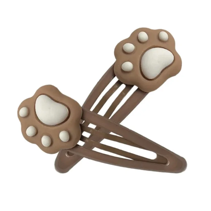 Cat Paws Hair Clips — view 2 Cat Paws Hair Clips — view 2