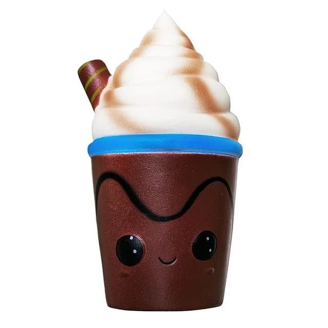 Chocolate Milkshake Squishy — view 1 Chocolate Milkshake Squishy — view 1