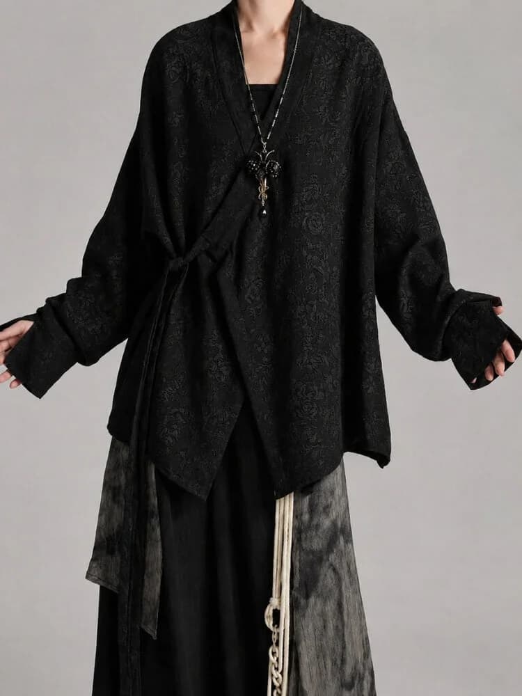 Goth Kimono Blouse — view 1 Goth Kimono Blouse — view 1