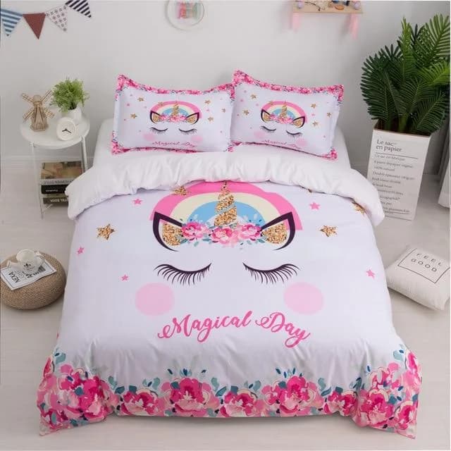 Magical Day Unicorn Bed Set — view 1 Magical Day Unicorn Bed Set — view 1