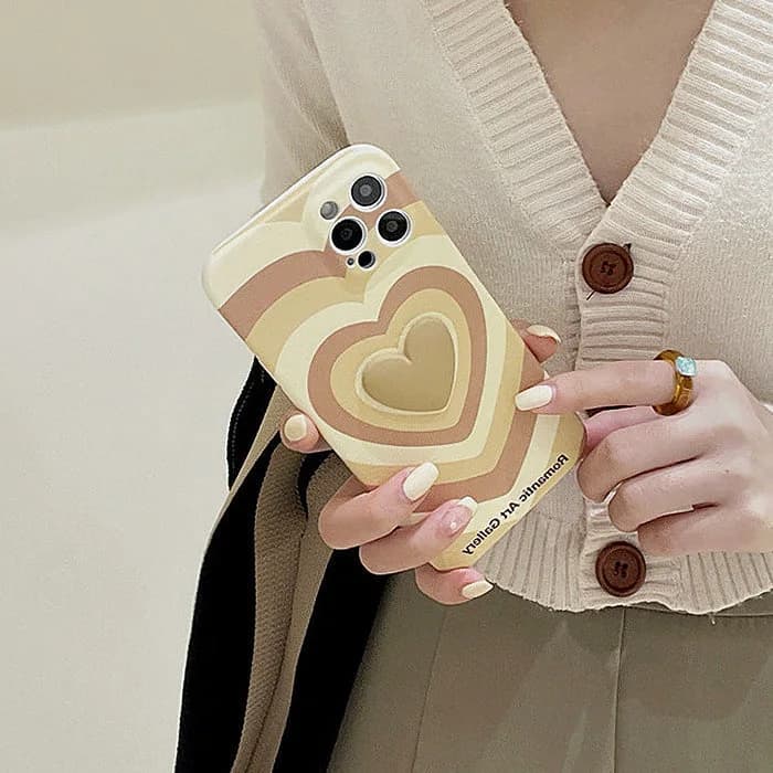 Nude Heart iPhone Case — view 2 Nude Heart iPhone Case — view 2