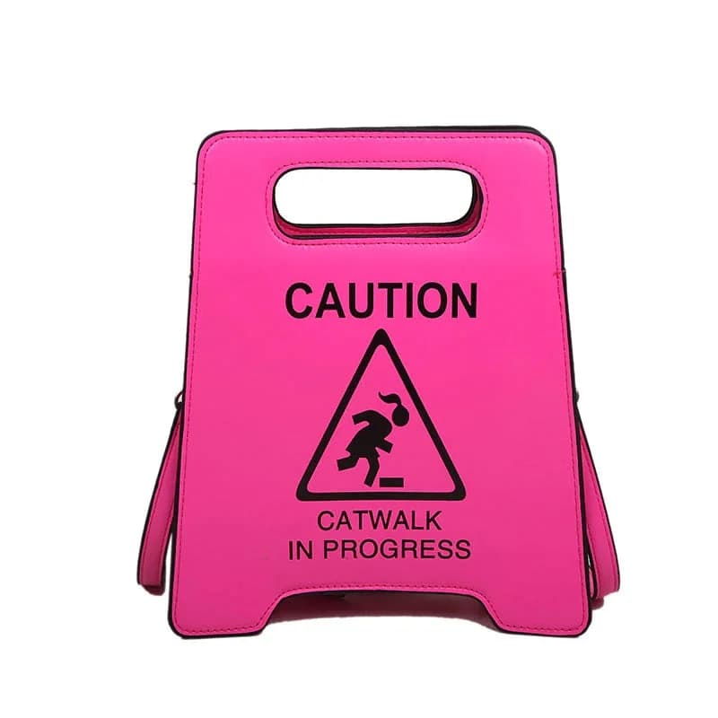 Catwalk in Progress Neon Handbag — view 2 Catwalk in Progress Neon Handbag — view 2