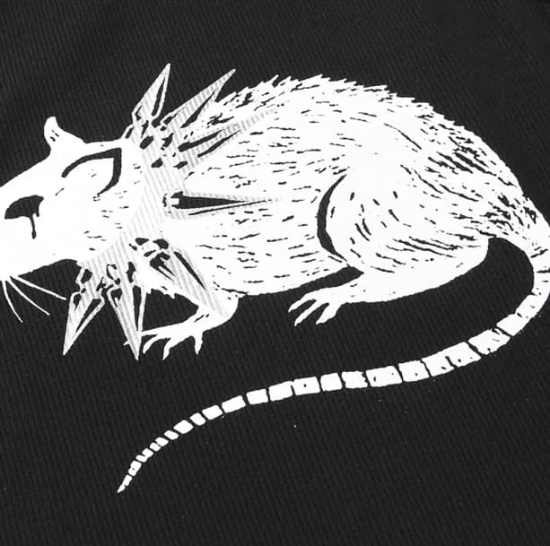 Grunge Rat Crop Top — view 2 Grunge Rat Crop Top — view 2