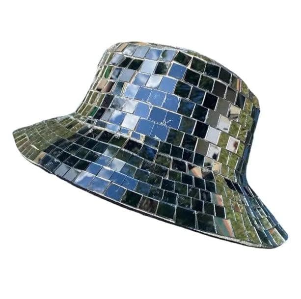 70s Disco Ball Hat — view 2 70s Disco Ball Hat — view 2