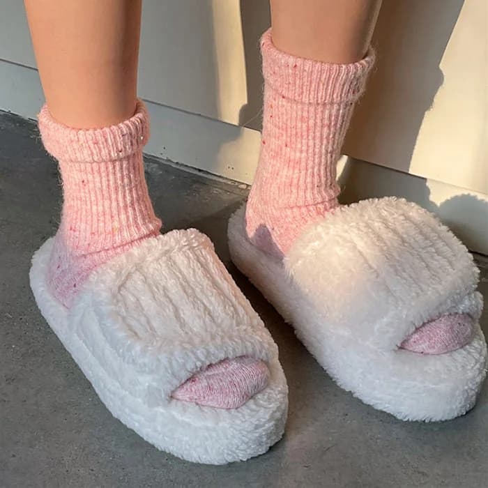 Soft Aesthetic Wool Socks — view 1 Soft Aesthetic Wool Socks — view 1
