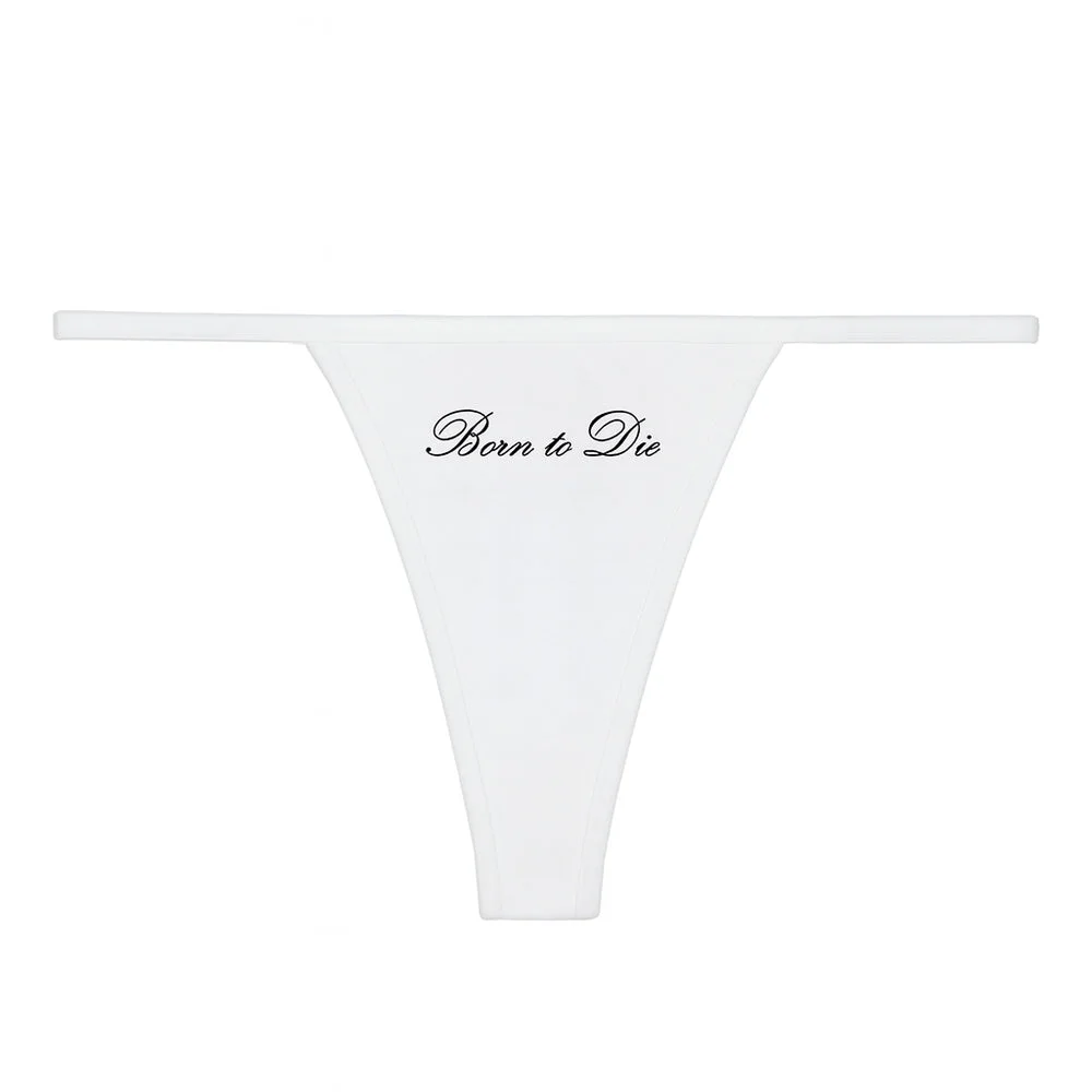 Born to Die Thong Panty — view 2 Born to Die Thong Panty — view 2