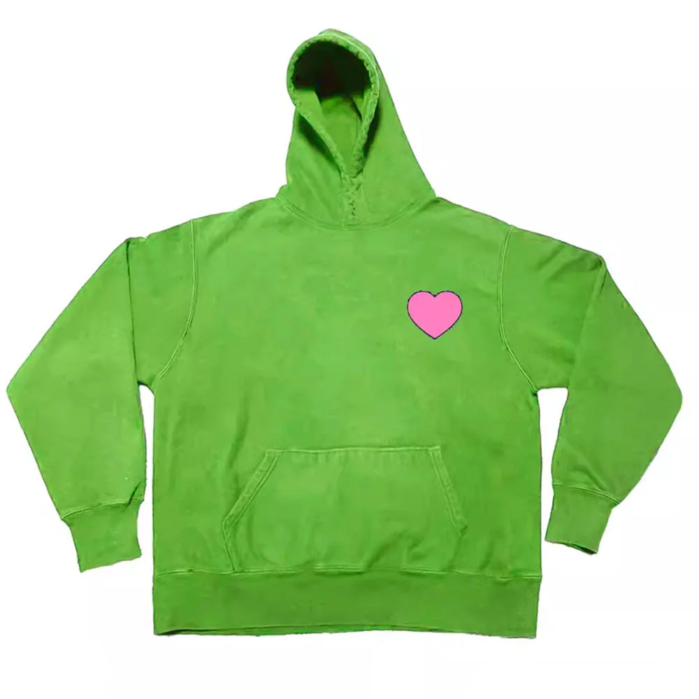 Heart Print Hoodie — view 1 Heart Print Hoodie — view 1